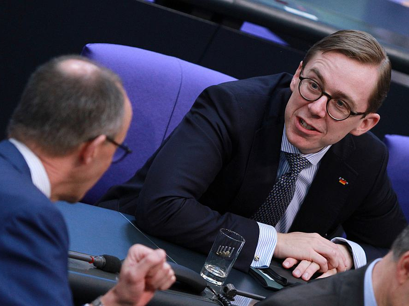 Friedrich Merz und Philipp Amthor (Archiv) - Foto: über dts Nachrichtenagentur