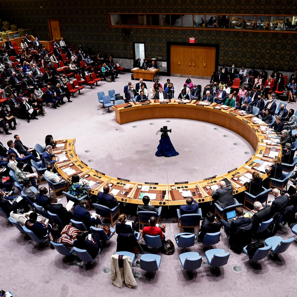 Der Weltsicherheitsrat stimmte in New York über die Forderung nach einer Waffenruhe im Gazastreifen ab. - Foto: John Minchillo/AP/dpa