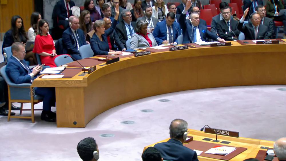 UN-Sicherheitsrat am 25.03.2024 - Foto: über dts Nachrichtenagentur
