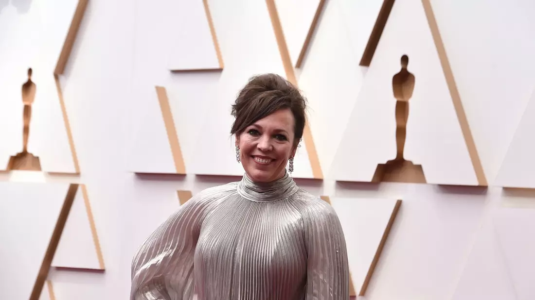 Olivia Colman bei der Oscar-Verleihung 2022. - Bild: Jordan Strauss/Invision/dpa