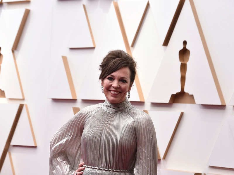 Olivia Colman bei der Oscar-Verleihung 2022. - Foto: Jordan Strauss/Invision/dpa