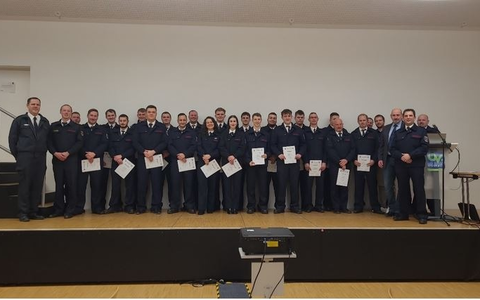 FW Overath: Wehrversammlung der Freiwilligen Feuerwehr Overath - Foto: presseportal.de