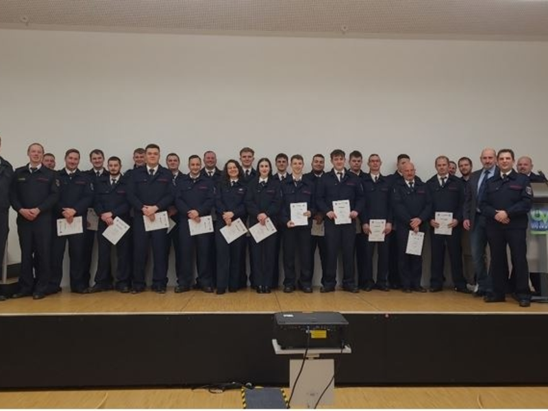 FW Overath: Wehrversammlung der Freiwilligen Feuerwehr Overath - Foto: presseportal.de