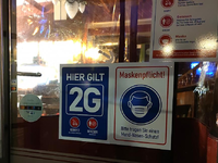2G und Maskenpflicht in der Gastronomie (Archiv) - Foto: über dts Nachrichtenagentur