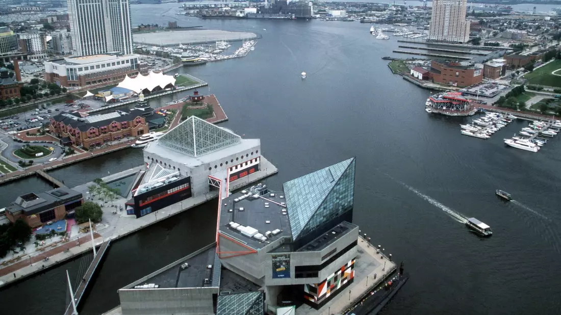 Blick auf die Hafenstadt Baltimore im US-Bundesstaat Maryland (Archivbild). - Bild: Jerzy Dabrowski/dpa