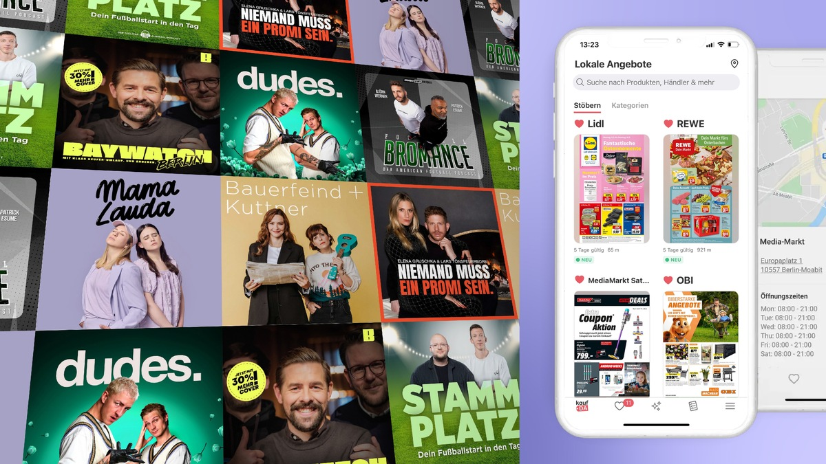 Bonial setzt Audio-Kampagne mit namhaften Podcasts und Persönlichkeiten um - Foto: presseportal.de