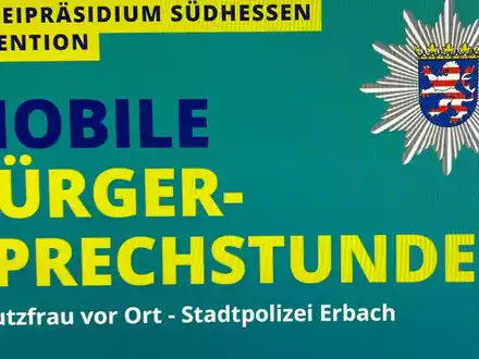 POL-DA: Erbach/Dorf-Erbach: Bürgersprechstunde der Polizei - Fahrräder werden codiert/Anmeldung erforderlich - Foto: presseportal.de