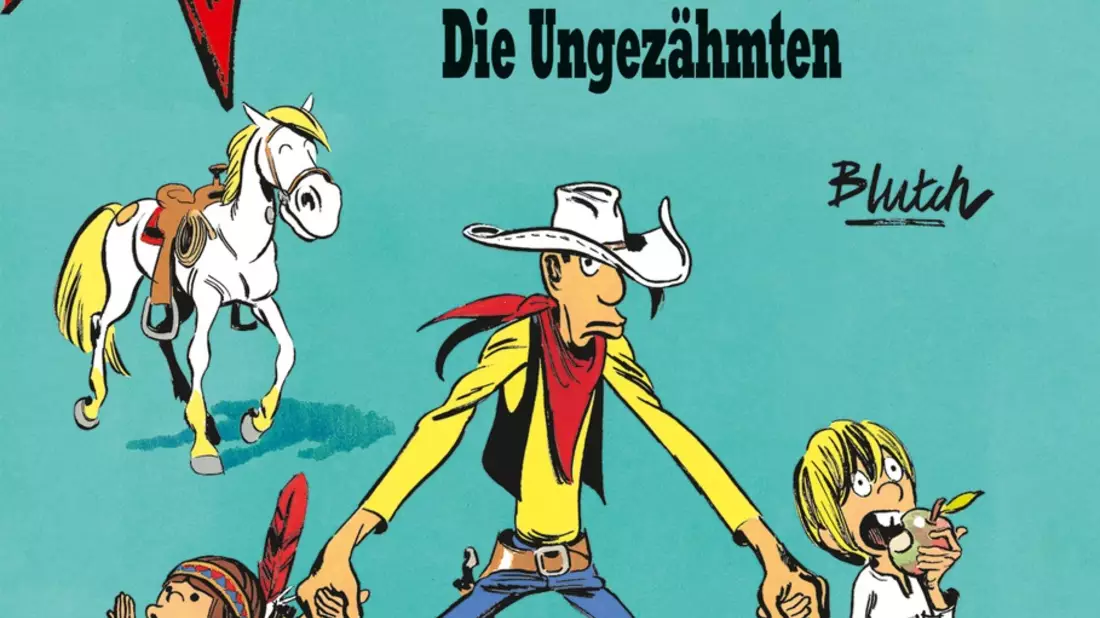 Jobwechsel für Lucky Luke: Vom Cowboy-Held zum Babysitter - Bild: presseportal.de