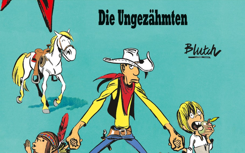 Jobwechsel für Lucky Luke: Vom Cowboy-Held zum Babysitter - Foto: presseportal.de