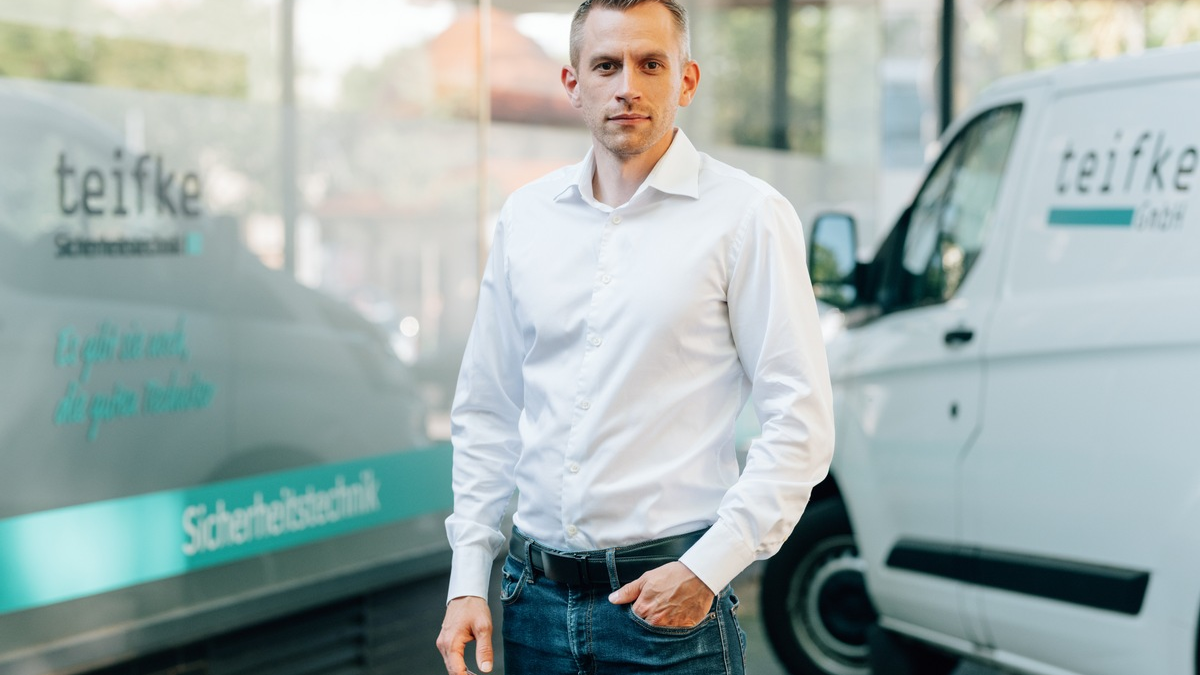 Adrian Teifke von der Teifke GmbH: Wie er nachhaltig für Sicherheit im Eigenheim sorgt - Foto: presseportal.de