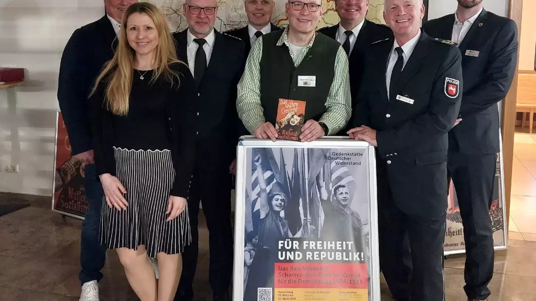 POL-HI: Ausstellungseröffnung Für Freiheit und Republik! am 25.03.2024 in Hildesheim - Klare Signale für eine starke Demokratie - Bild: presseportal.de