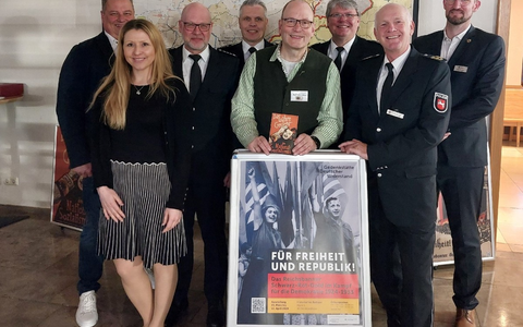 POL-HI: Ausstellungseröffnung Für Freiheit und Republik! am 25.03.2024 in Hildesheim - Klare Signale für eine starke Demokratie - Foto: presseportal.de