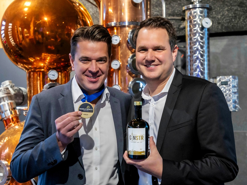 GINSTR Gin aus Stuttgart gewinnt Gold beim World Spirits Award 2024 - Foto: presseportal.de