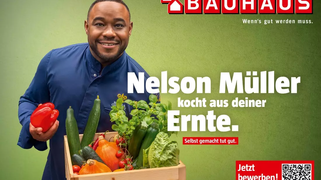Selbst gemacht tut gut mit BAUHAUS: Aktionen und inspirierende Persönlichkeiten machen Kampagne zum Fest der Sinne - Bild: presseportal.de