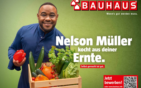 Selbst gemacht tut gut mit BAUHAUS: Aktionen und inspirierende Persönlichkeiten machen Kampagne zum Fest der Sinne - Foto: presseportal.de