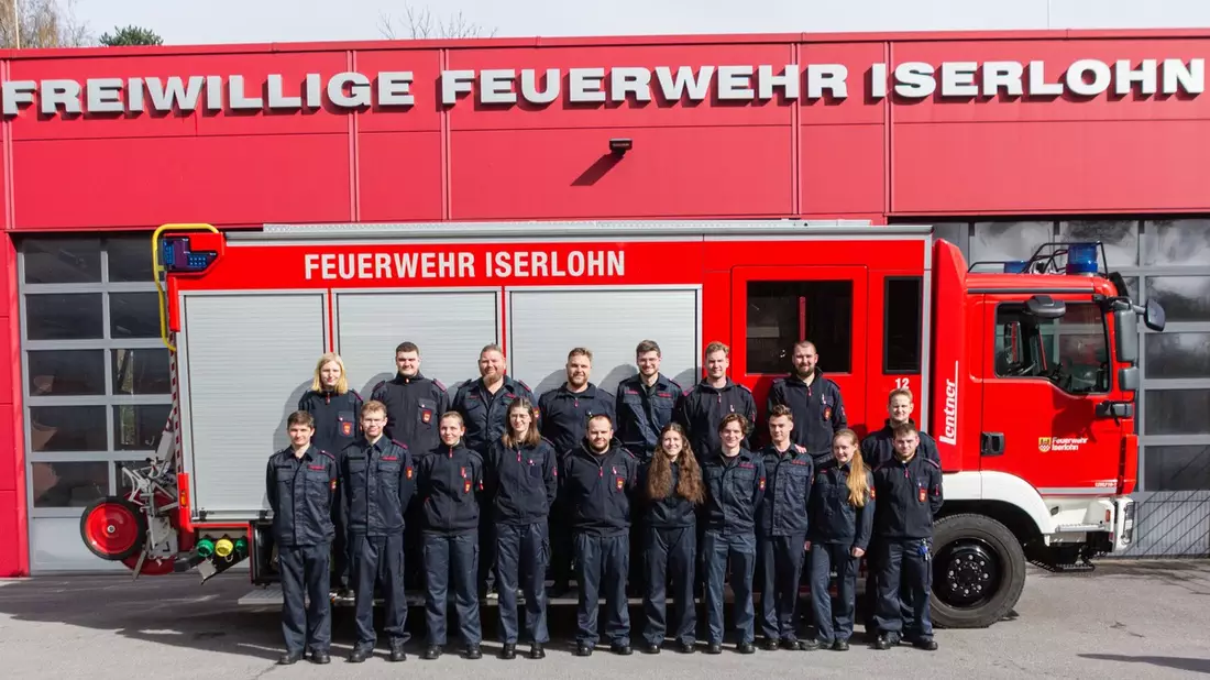 FW-MK: Grundausbildung - Stufe B 2024 - der Freiwilligen Feuerwehr - Bild: presseportal.de