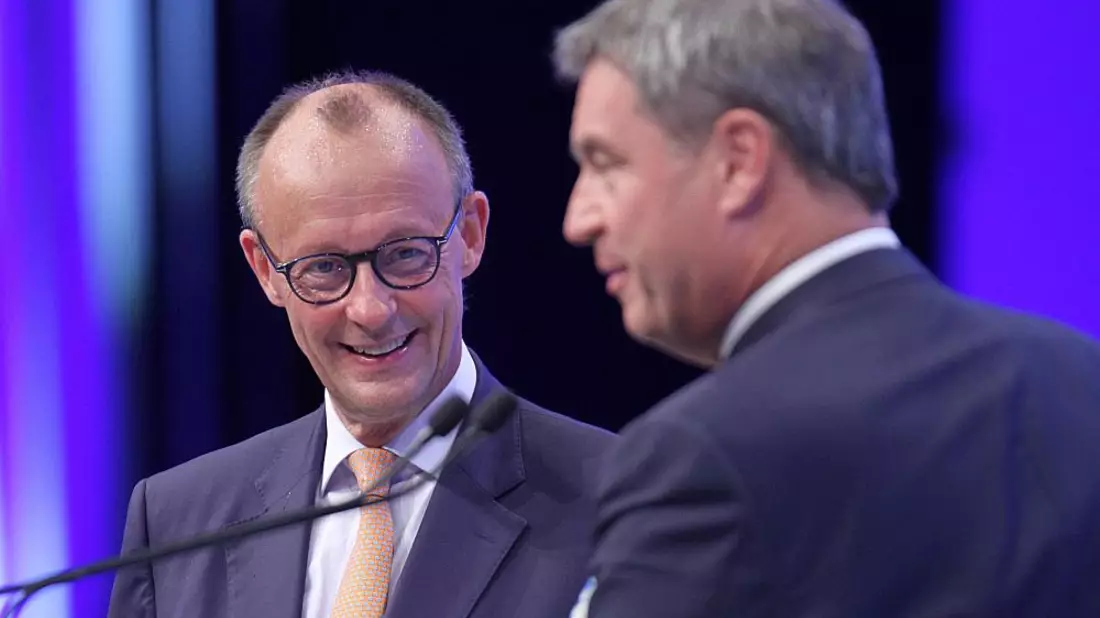 Friedrich Merz und Markus Söder (Archiv) - Bild: über dts Nachrichtenagentur