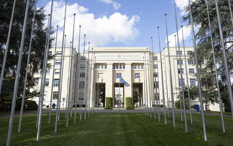 Der europäische Sitz der Vereinten Nationen in Genf. - Foto: Salvatore Di Nolfi/KEYSTONE/dpa