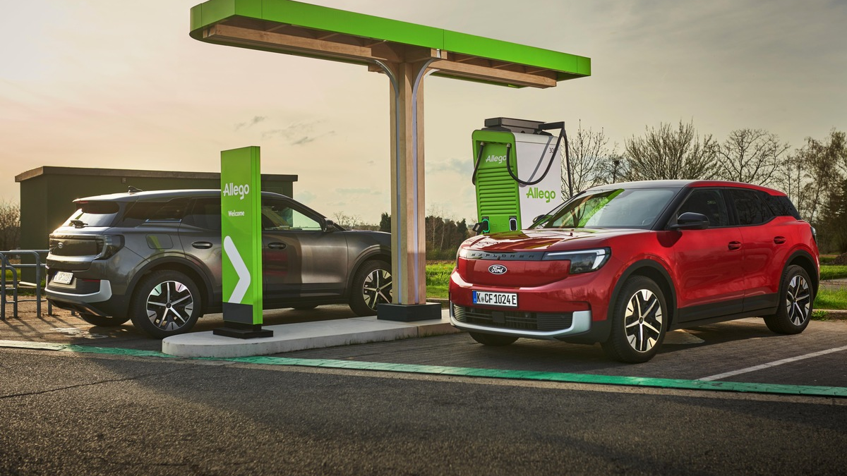 Ford und Ladenetzbetreiber Allego installieren Schnellladepunkte bei europäischen Händlern - Foto: presseportal.de