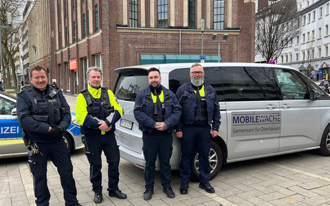 POL-OB: Gemeinsame Pressemitteilung der Polizei und der Stadt Oberhausen Mobile Wache steht verstärkt am Saporishja-Platz - Foto: presseportal.de
