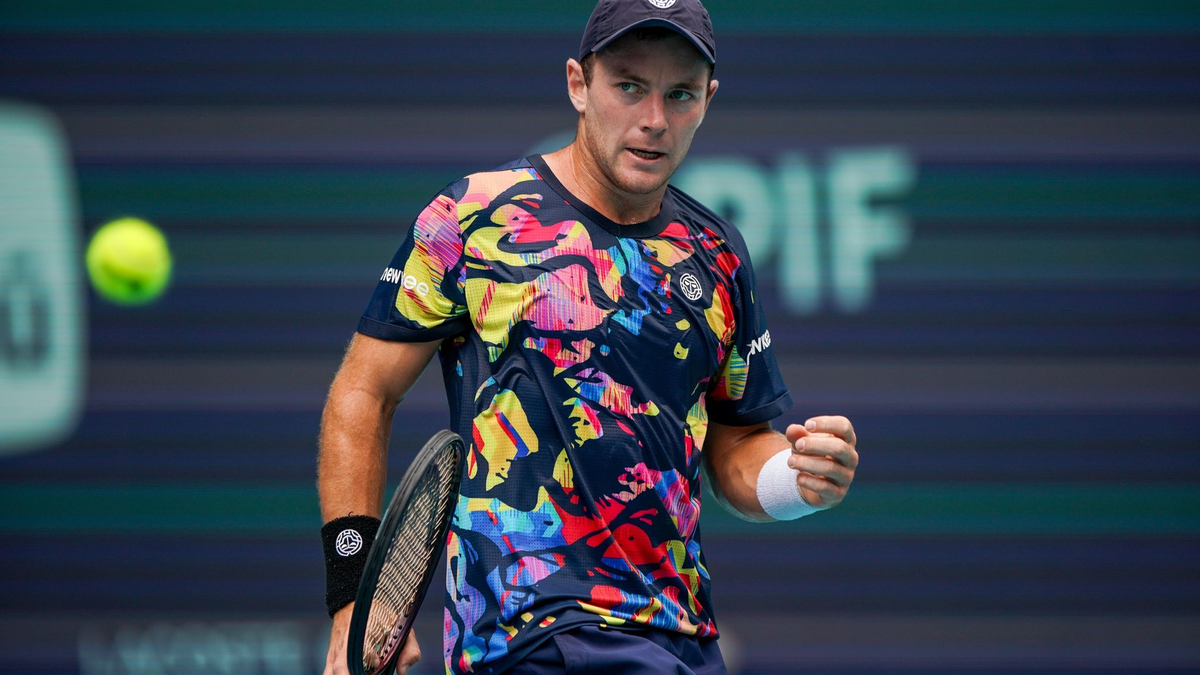 Schied in Miami aus: Dominik Koepfer. - Foto: Debby Wong/ZUMA Press Wire/dpa