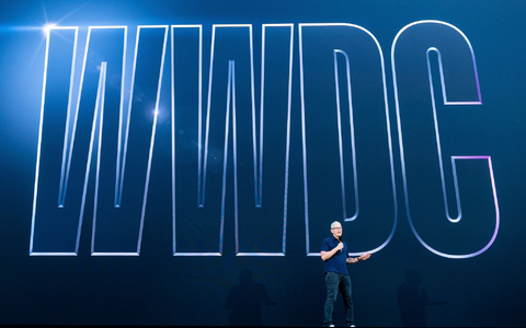 Apple und Konzern-Chef Tim Cook laden erneut zur Entwicklerkonferenz WWDC. - Foto: Noah Berger/AP/dpa