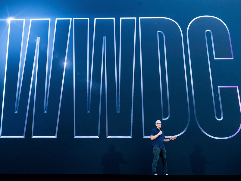 Apple und Konzern-Chef Tim Cook laden erneut zur Entwicklerkonferenz WWDC. - Foto: Noah Berger/AP/dpa