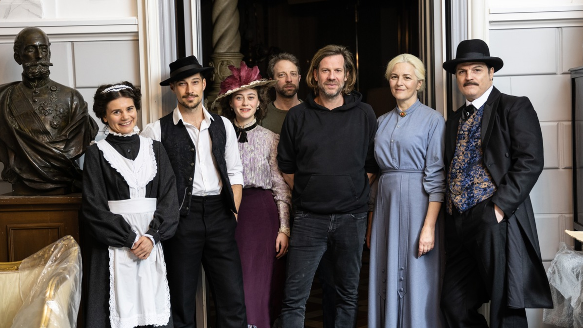 Dreharbeiten für die historische ARD-Event-Serie 