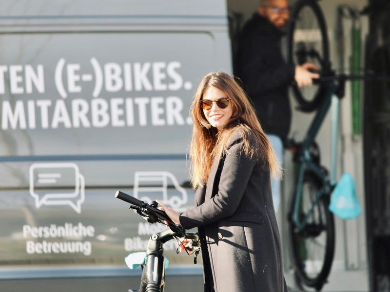 Mobiler Bike-Service von Company Bike: Nachhaltiges Full-Service-Konzept für Großunternehmen im Bereich Firmenradleasing - Foto: presseportal.de