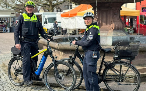 POL-HOL: Polizei und Ordnungsamt künftig gemeinsam auf dem Fahrrad auf Streife - Foto: presseportal.de