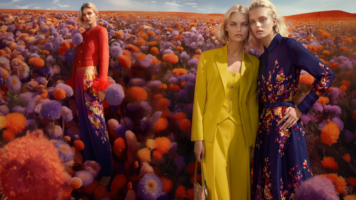 Erstmals mit KI-Imagekampagne: Marc Cain verbindet Kreativität und Innovation - Foto: presseportal.de