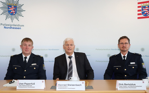 POL-KS: Polizeipräsident Konrad Stelzenbach stellt Polizeiliche Kriminalstatistik 2023 für Nordhessen mit besonderer Betrachtung von Stadt und Landkreis Kassel vor - Foto: presseportal.de