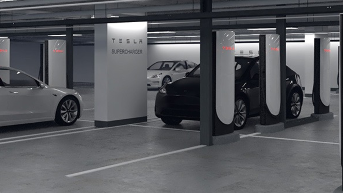 Presse-Einladung zur Eröffnung von 12 TESLA Superchargern im APCOA Parkhaus im Shoppingcenter Alexa in Berlin - Foto: presseportal.de