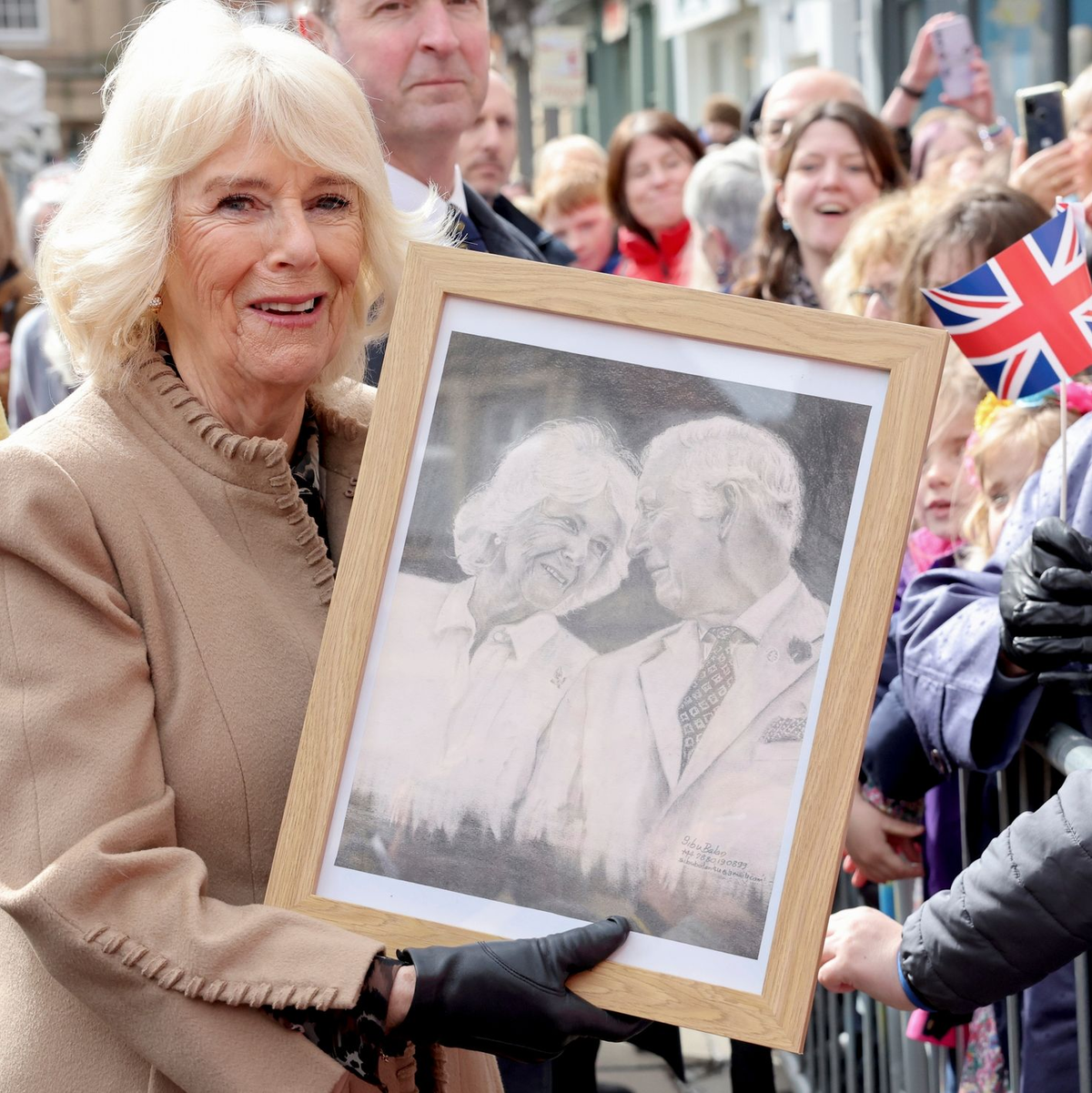 Bei der diesjährigen Zeremonie in Worcester vertrat Königin Camilla ihren Mann. - Foto: Chris Jackson/Pool Getty/AP/dpa