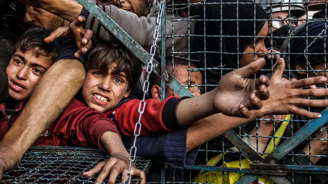 Die Lage der Menschen im Gazastreifen muss sich spürbar verbessern, forden die USA. - Bild: Mahmoud Issa/dpa