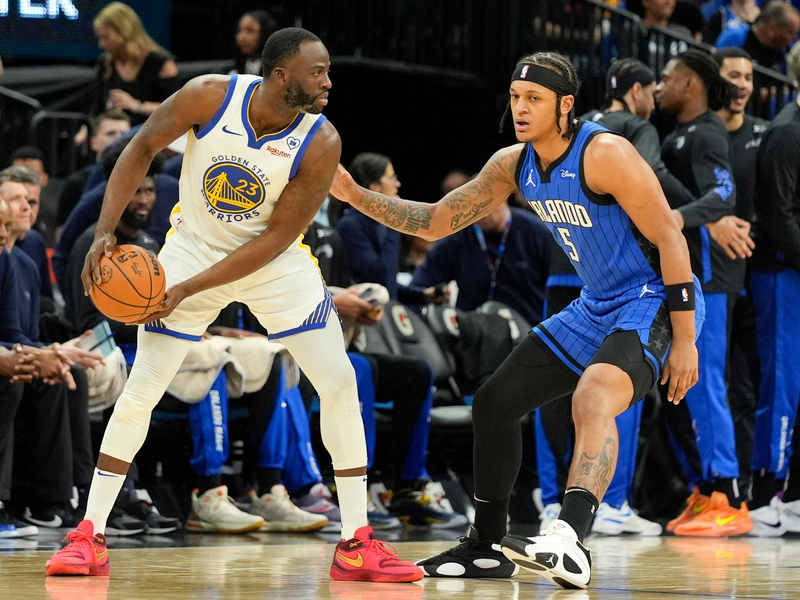 Es war Greens (l) erster Platzverweis, seit ihm im Dezember eine 16-Spiele-Sperre auferlegt worden war. - Foto: John Raoux/AP