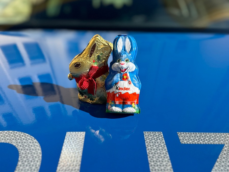 POL-OS: Osnabrück/Innenstadt: Osterhase in Osnabrück unterwegs: Schnitzeljagd der Polizei startet - Foto: presseportal.de