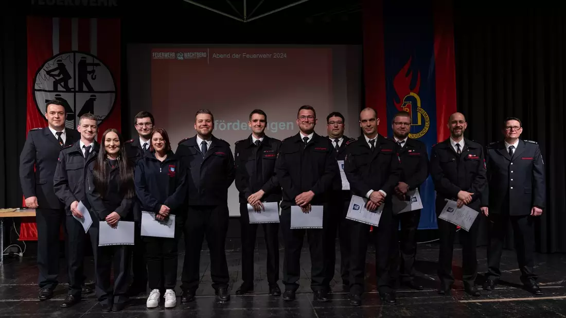 FW Wachtberg: Rückblick auf 2023 beim Abend der Feuerwehr - Bild: presseportal.de