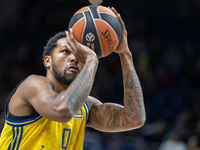 Mit 17 Punkten Albas bester Werfer bei der Niederlage in Istanbul: Sterling Brown. - Foto: Andreas Gora/dpa/Archivbild