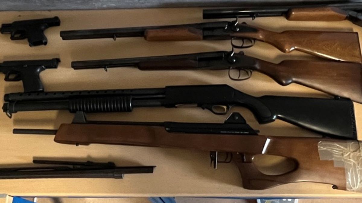 POL-SBR-BURB: Sicherstellung mehrerer scharfer Schusswaffen und einer Vielzahl von Munition - Foto: presseportal.de