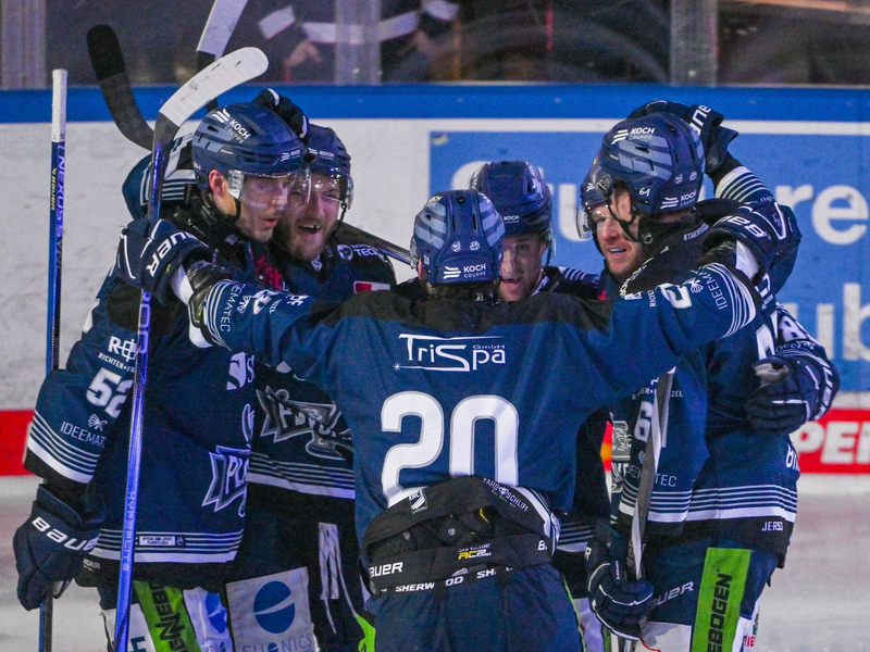 Die Straubing Tigers komplettieren das DEL-Halbfinale. - Foto: Armin Weigel/dpa