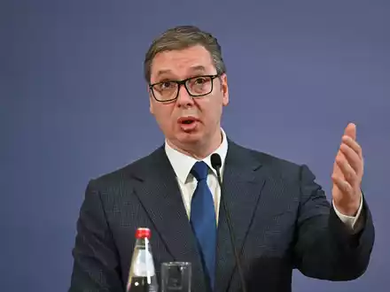 Beauftragte Milos Vucevic mit der Regierungsbildung: Staatspräsident Aleksandar Vucic. - Foto: Soeren Stache/dpa