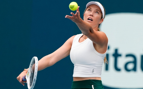 Danielle Collins gewann als ungesetzte Spielerin das Masters in Miami. - Foto: Lynne Sladky/AP/dpa