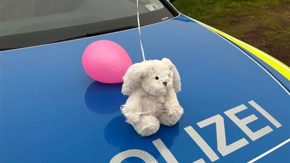 POL-PDKO: PI Andernach - Osterhase auf Abwegen - Bild: presseportal.de