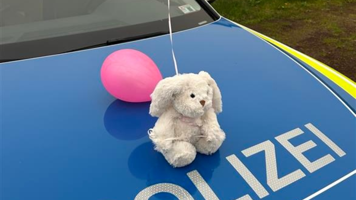 POL-PDKO: PI Andernach - Osterhase auf Abwegen - Foto: presseportal.de