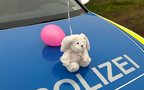 POL-PDKO: PI Andernach - Osterhase auf Abwegen - Foto: presseportal.de