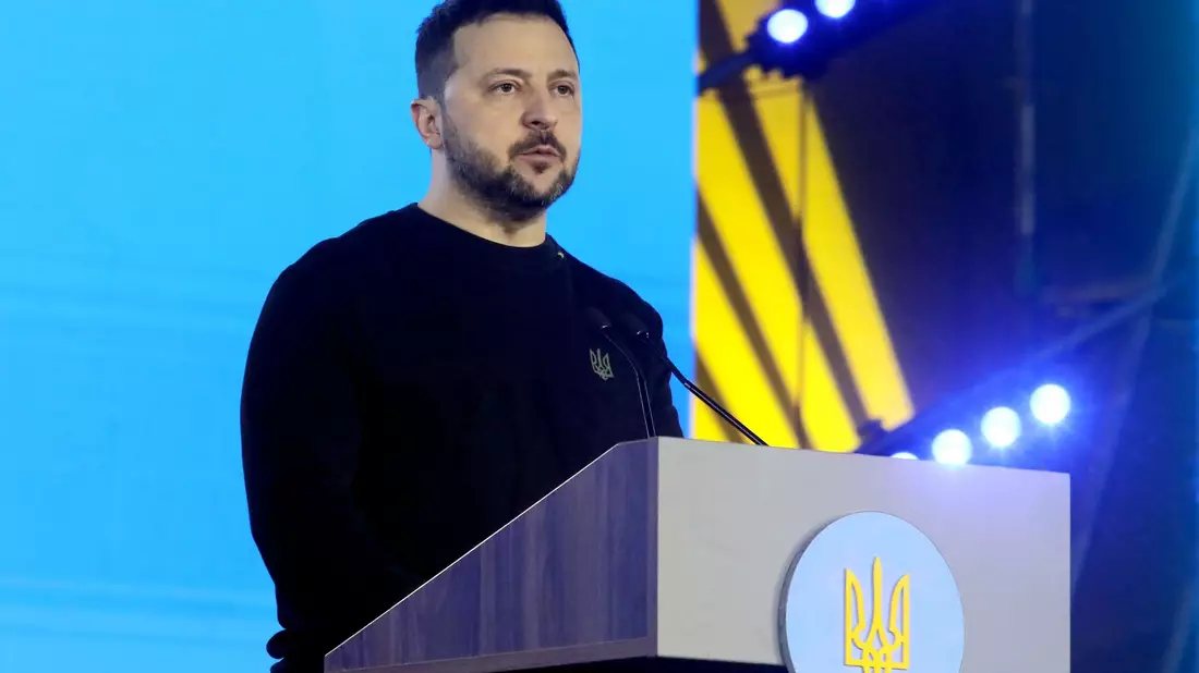 In seiner Osterbotschaft hat Wolodymyr Selenskyj seinen Landsleuten Mut zugesprochen. - Bild: --/Ukrinform/dpa