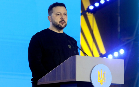 In seiner Osterbotschaft hat Wolodymyr Selenskyj seinen Landsleuten Mut zugesprochen. - Foto: --/Ukrinform/dpa