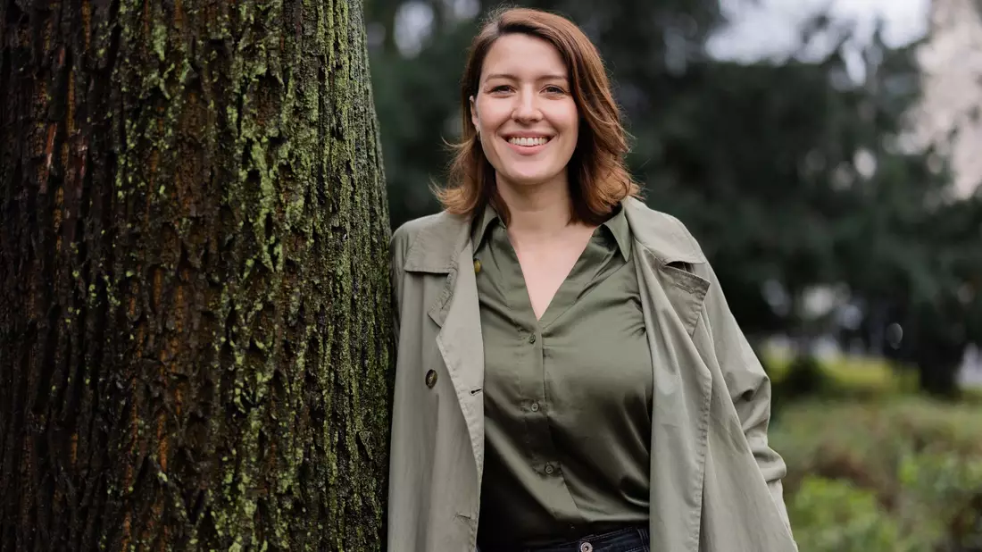 Hannah Emde ist Tierärztin, Artenschützerin, Autorin und nun auch Fernsehmoderatorin «Terra X»-Reihe «Faszination Erde». - Bild: Rolf Vennenbernd/dpa