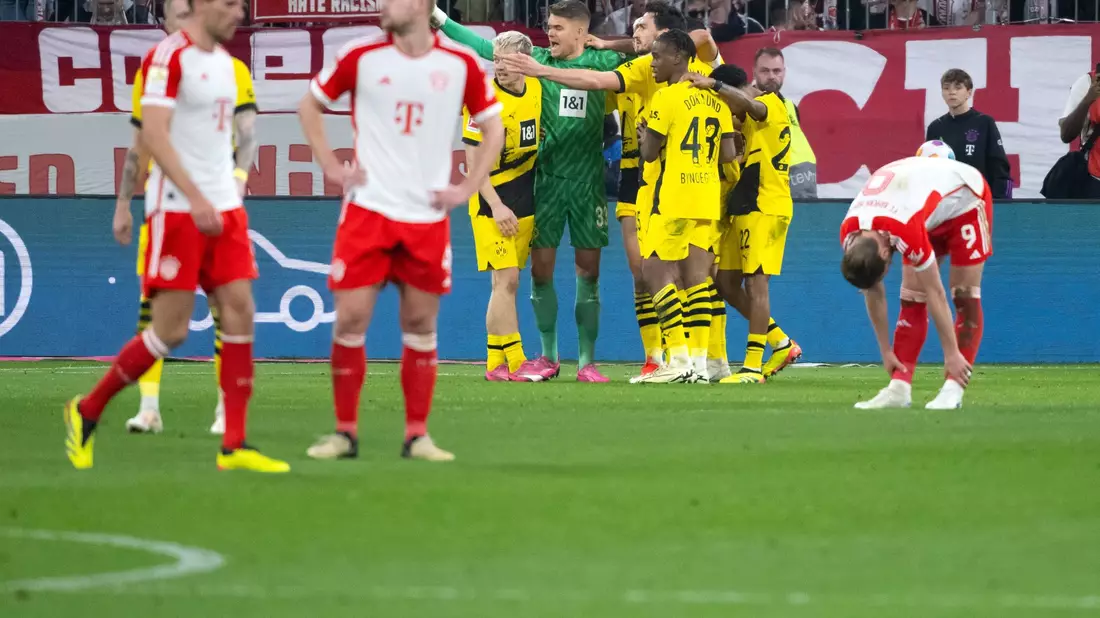 Bayerns Sportvorstand Max Eberl nimmt nach der Heimniederlage gegen Borussia Dortmund die eigenen Profis in die Pflicht. - Bild: Sven Hoppe/dpa